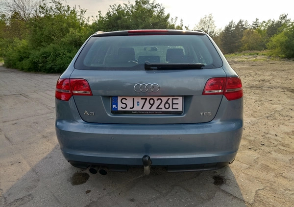 Audi A3 cena 24999 przebieg: 208000, rok produkcji 2010 z Konin małe 352